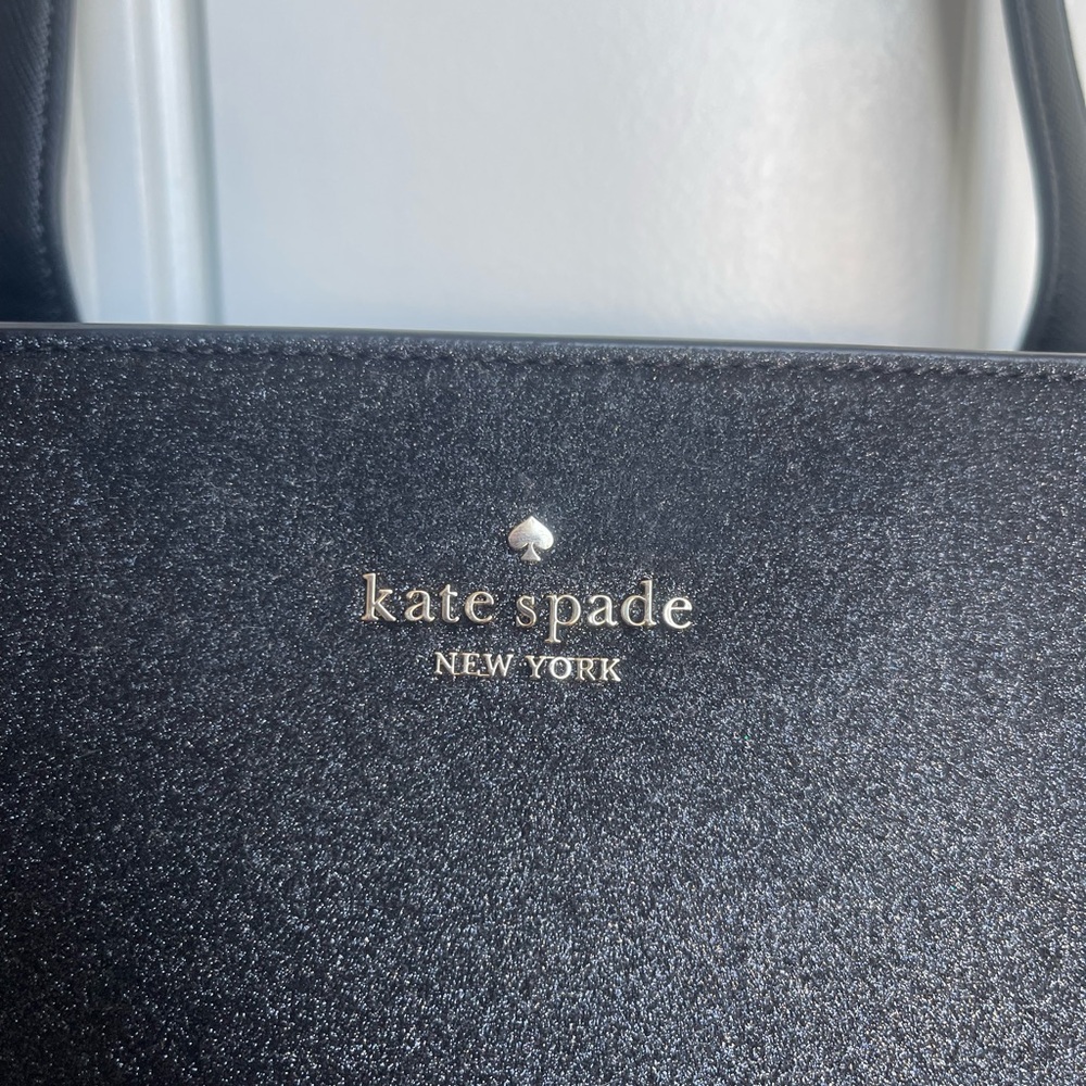 Kate Spade Shimmering Black glimmer tote Handbag - Picture 2 of 5